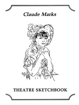 Theatre Sketchbook by Claude Marks publisher Amber Lane Press